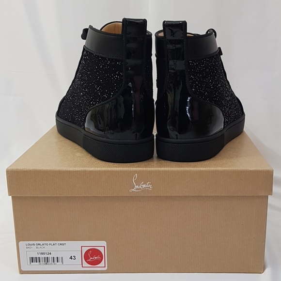 Christian Louboutin Orlato Flat Crst Black - Picture 5 of 8